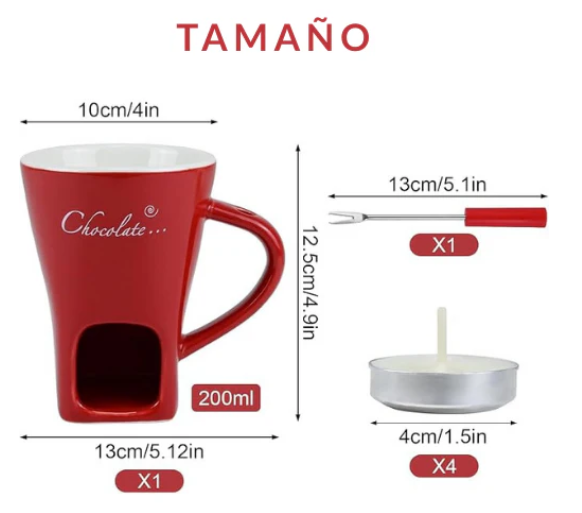 Taza de fundición con vela: candlecup